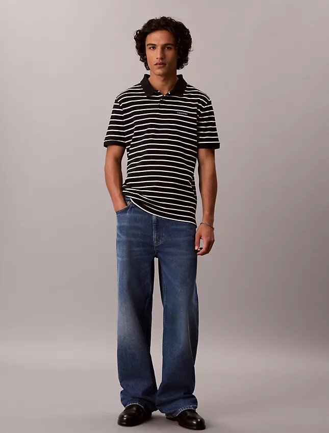 Liquid Touch Stripe Polo Shirt Liquid Touch Stripe Polo Shirt
