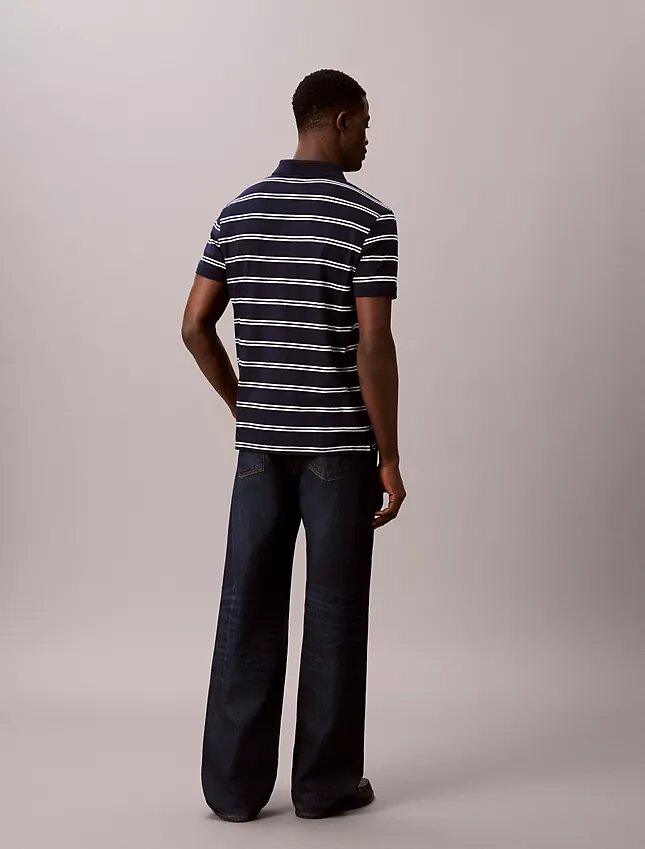 Liquid Touch Stripe Polo Shirt Liquid Touch Stripe Polo Shirt