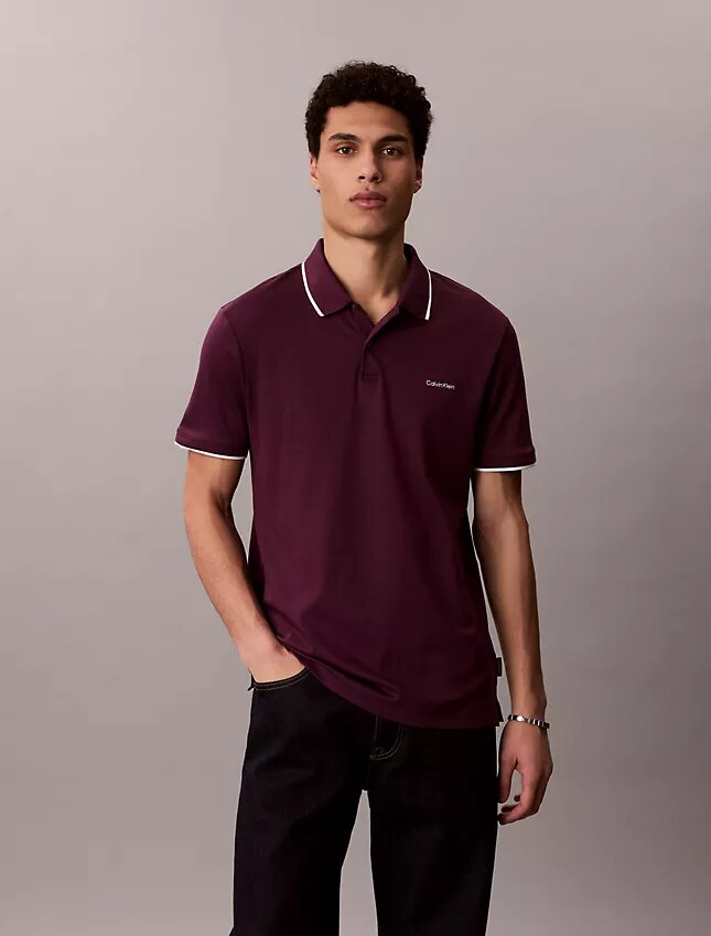 Liquid Touch Tipped Polo Shirt Liquid Touch Tipped Polo Shirt
