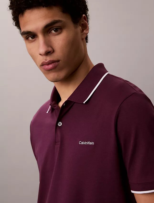 Liquid Touch Tipped Polo Shirt Liquid Touch Tipped Polo Shirt