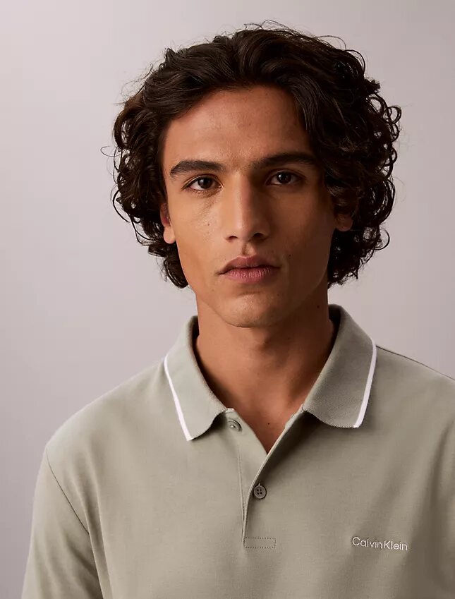 Liquid Touch Tipped Polo Shirt Liquid Touch Tipped Polo Shirt