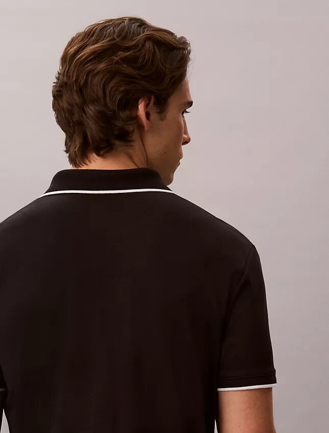 Liquid Touch Tipped Polo Shirt Liquid Touch Tipped Polo Shirt