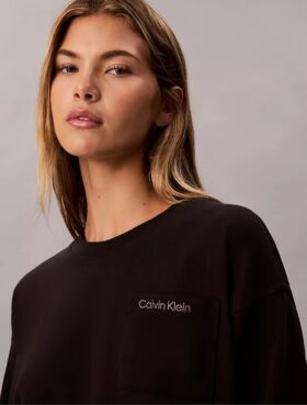 Logo Cotton Jersey Cropped Tee
