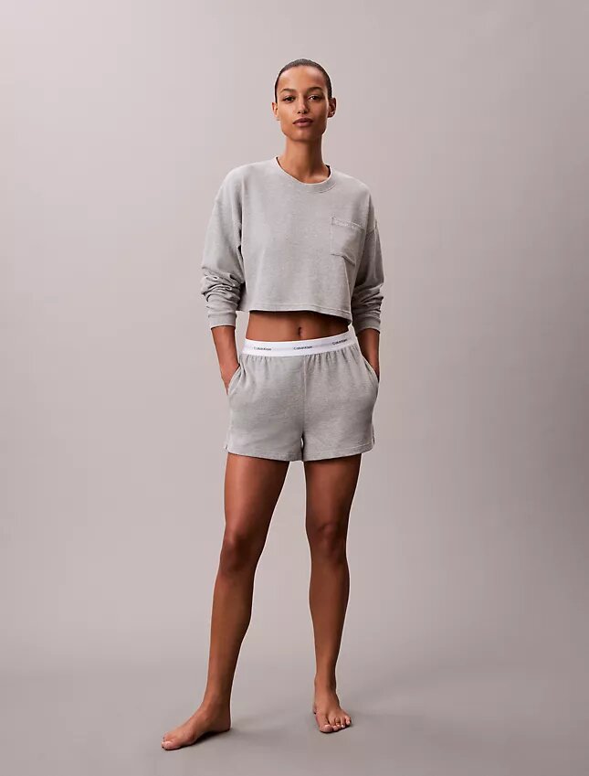 Logo Cotton Jersey Cropped Tee Logo Cotton Jersey Cropped Tee