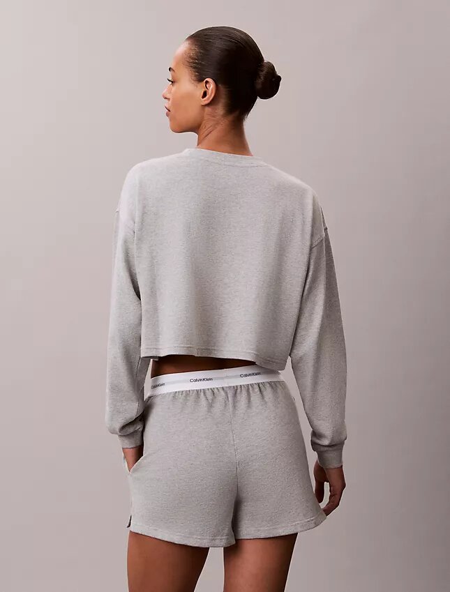 Logo Cotton Jersey Cropped Tee Logo Cotton Jersey Cropped Tee