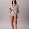 Logo Cotton Jersey Full Zip Hoodie
