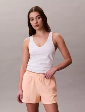 Logo Cotton Jersey Sleep Short