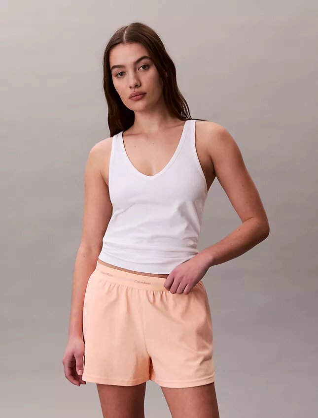 Logo Cotton Jersey Sleep Short Logo Cotton Jersey Sleep Short