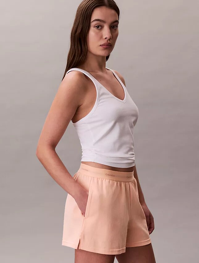 Logo Cotton Jersey Sleep Short Logo Cotton Jersey Sleep Short