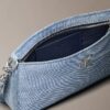 Logo Denim Convertible Shoulder Bag Logo Denim Convertible Shoulder Bag