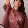 Logo Font Graphic Boxy T-Shirt Logo Font Graphic Boxy T-Shirt