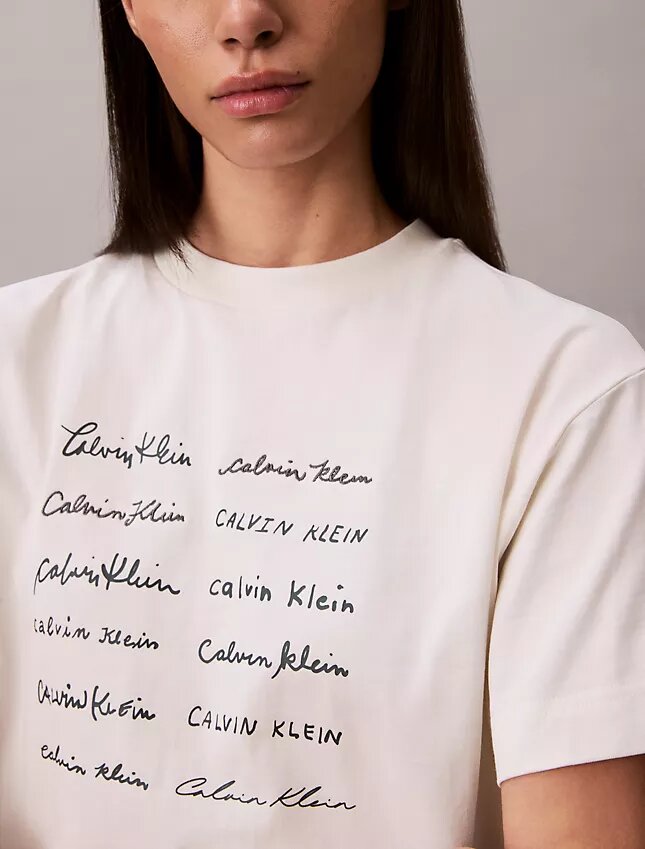 Logo Font Graphic Boxy T-Shirt Logo Font Graphic Boxy T-Shirt