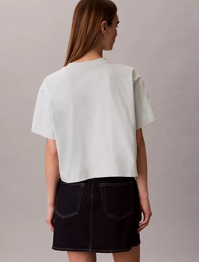 Logo Font Graphic Boxy T-Shirt Logo Font Graphic Boxy T-Shirt