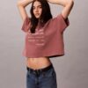 Logo Font Graphic Boxy T-Shirt Logo Font Graphic Boxy T-Shirt