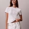 Logo Font Graphic Slim T-Shirt Logo Font Graphic Slim T-Shirt