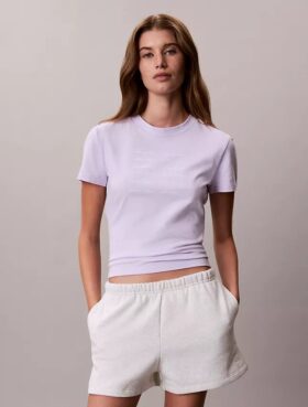 Logo Font Graphic Slim T-Shirt