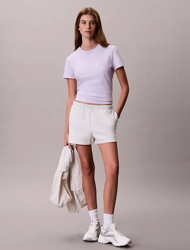 Logo Font Graphic Slim T-Shirt Logo Font Graphic Slim T-Shirt