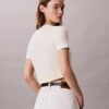 Logo Graphic Cropped Ringer T-Shirt Logo Graphic Cropped Ringer T-Shirt