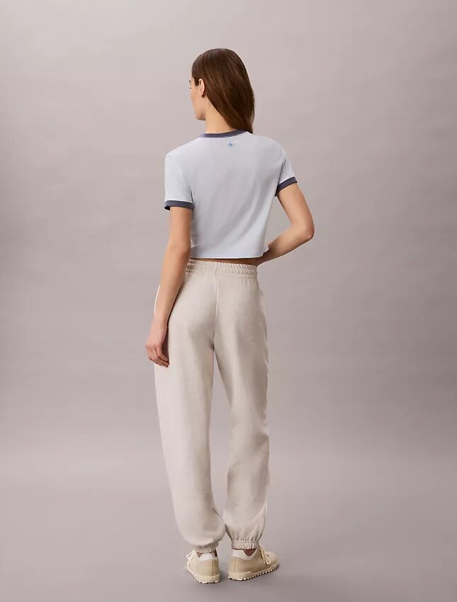Logo Graphic Cropped Ringer T-Shirt Logo Graphic Cropped Ringer T-Shirt