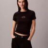 Logo Graphic Rib Slim T-Shirt Logo Graphic Rib Slim T-Shirt