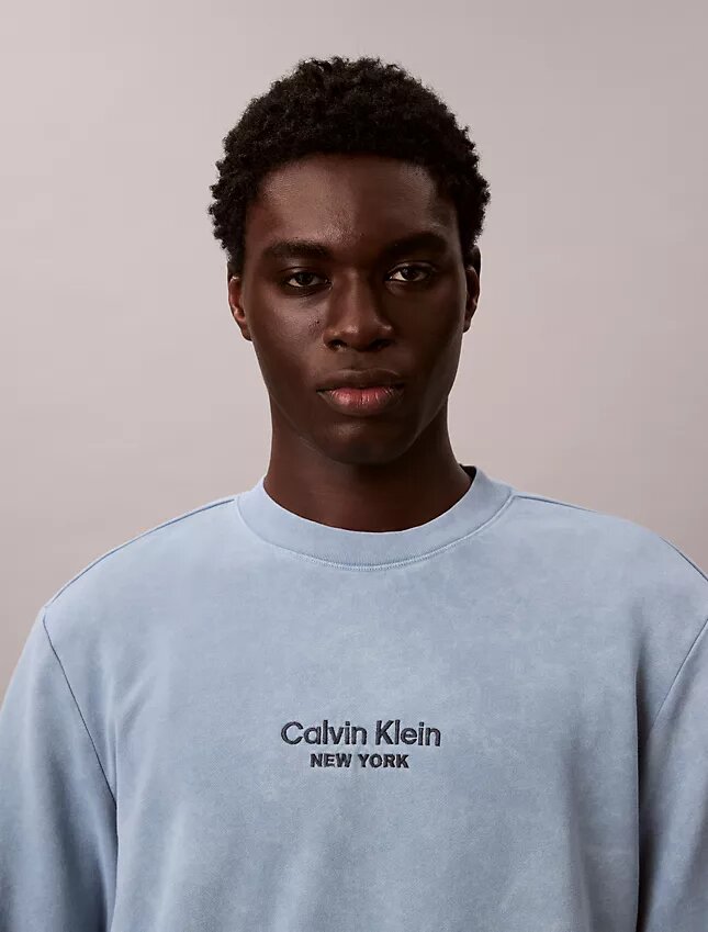 Logo Graphic Terry Crewneck Sweatshirt Logo Graphic Terry Crewneck Sweatshirt