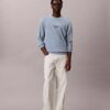 Logo Graphic Terry Crewneck Sweatshirt Logo Graphic Terry Crewneck Sweatshirt
