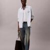 Logo Graphic Washed Oxford Button-Down Shirt Logo Graphic Washed Oxford Button-Down Shirt