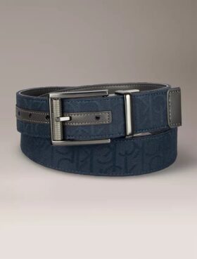 Logo Jacquard Reversible Belt Logo Jacquard Reversible Belt