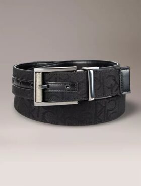 Logo Jacquard Reversible Belt Logo Jacquard Reversible Belt