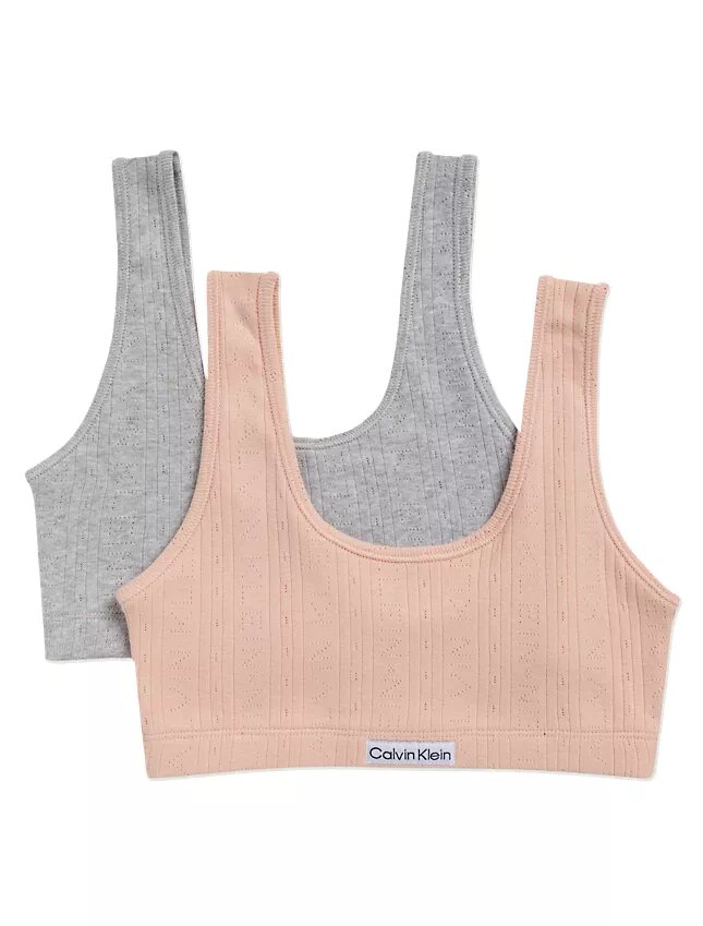 Logo Rib 2-Pack Bralette Logo Rib 2-Pack Bralette