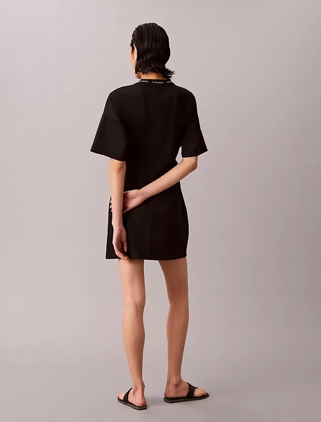 Logo Rib Interlock T-Shirt Dress Logo Rib Interlock T-Shirt Dress