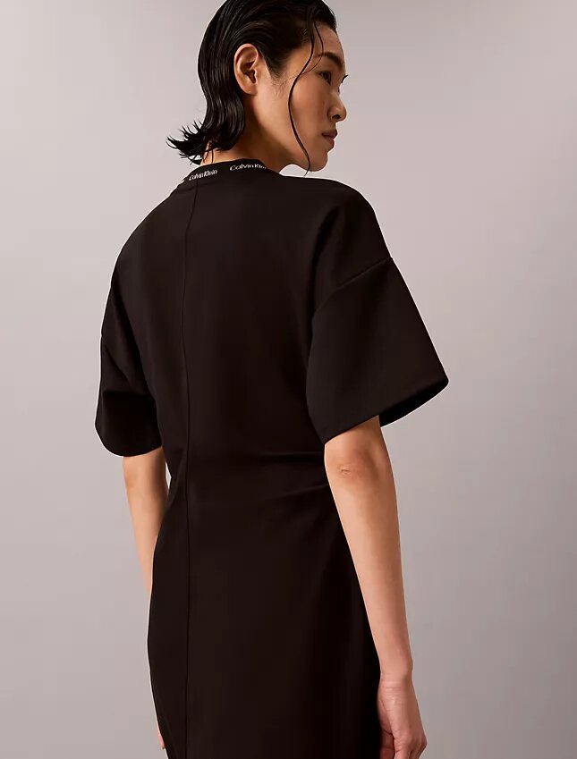 Logo Rib Interlock T-Shirt Dress Logo Rib Interlock T-Shirt Dress