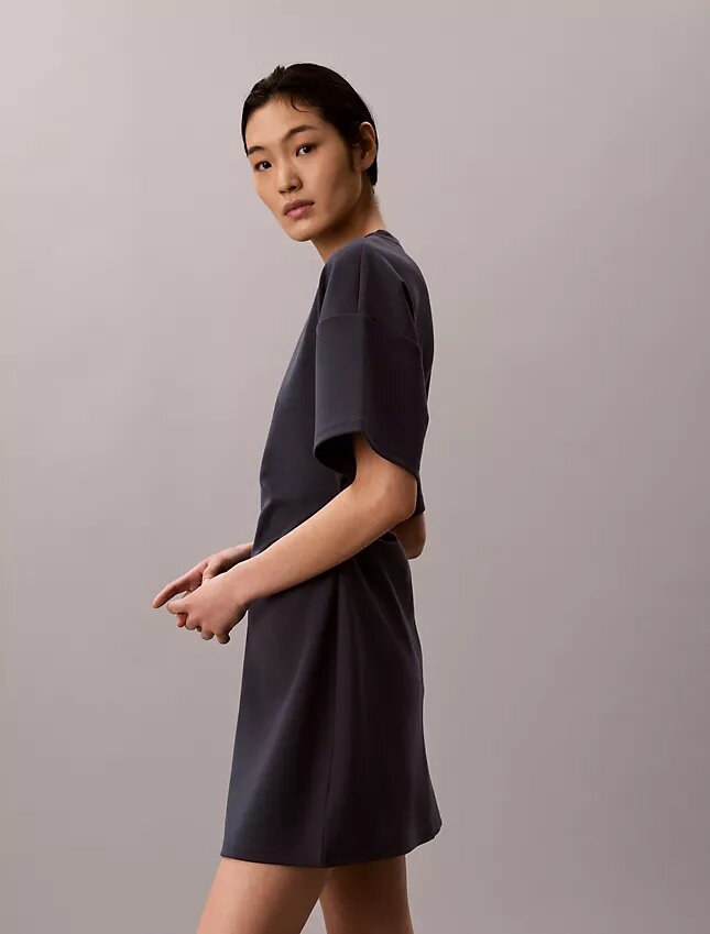 Logo Rib Interlock T-Shirt Dress Logo Rib Interlock T-Shirt Dress