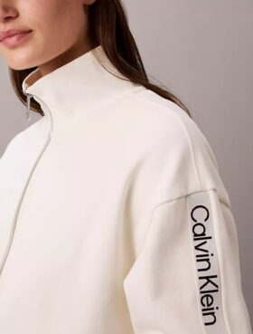 Logo Tape Full Zip Sweatshirt