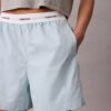 Logo Waistband Cotton Shorts Logo Waistband Cotton Shorts