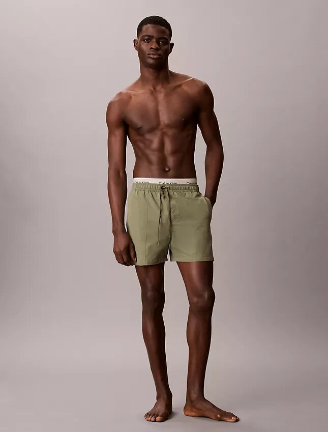 Logo Waistband Swim Shorts Logo Waistband Swim Shorts