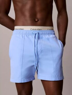 Logo Waistband Swim Shorts