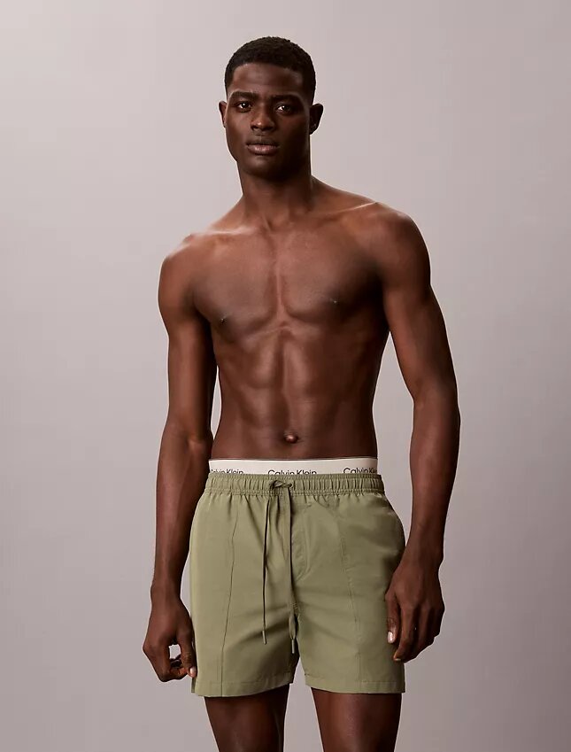 Logo Waistband Swim Shorts Logo Waistband Swim Shorts