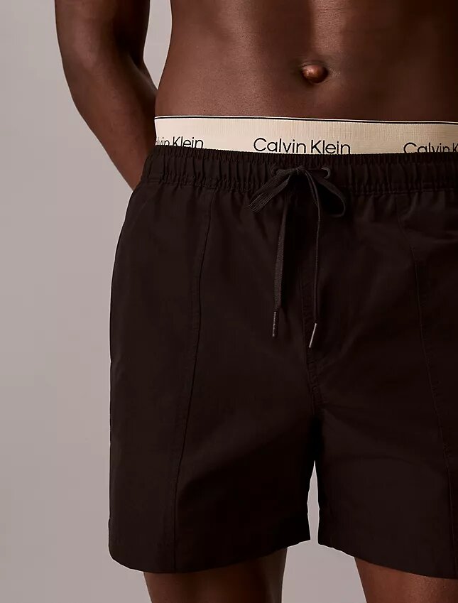 Logo Waistband Swim Shorts Logo Waistband Swim Shorts