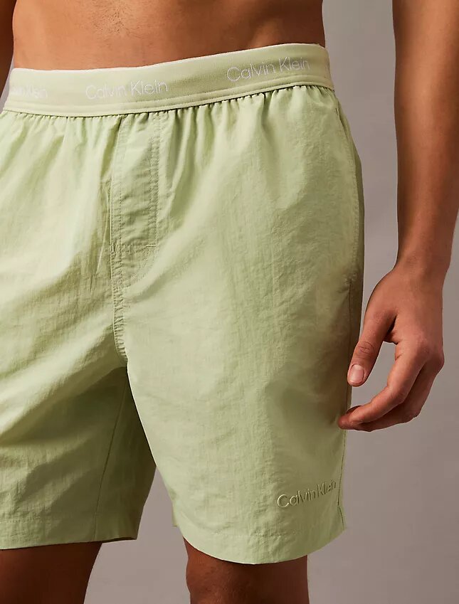 Logo Waistband Swim Shorts Logo Waistband Swim Shorts
