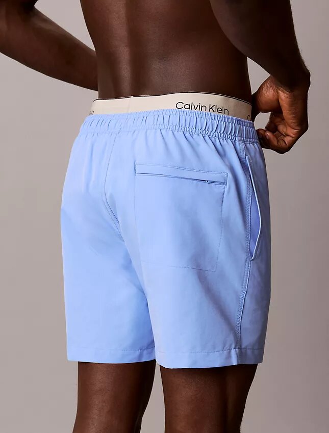 Logo Waistband Swim Shorts Logo Waistband Swim Shorts