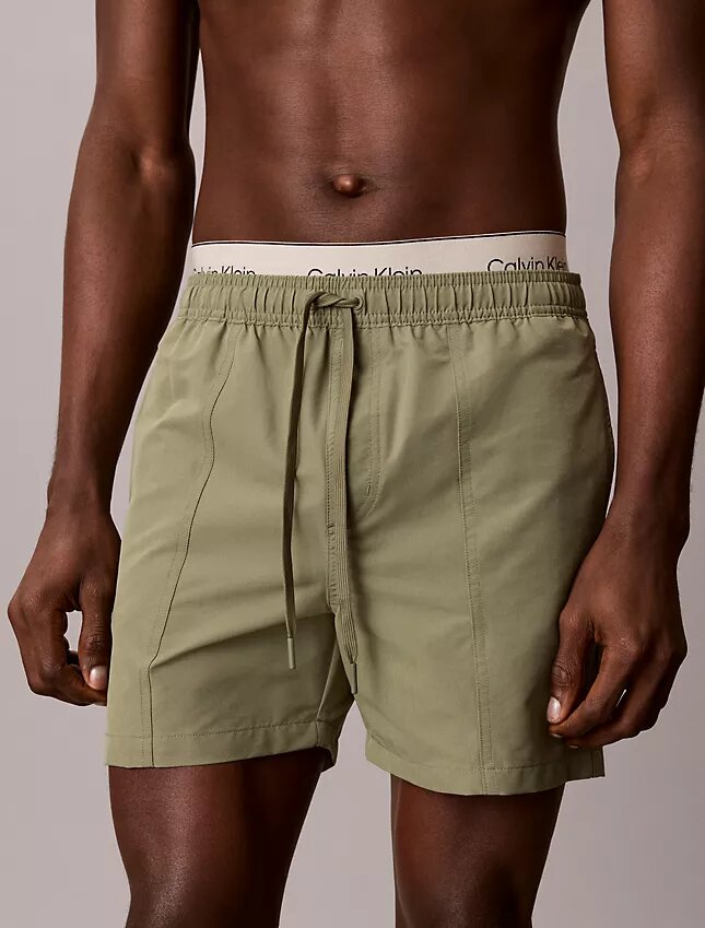 Logo Waistband Swim Shorts Logo Waistband Swim Shorts