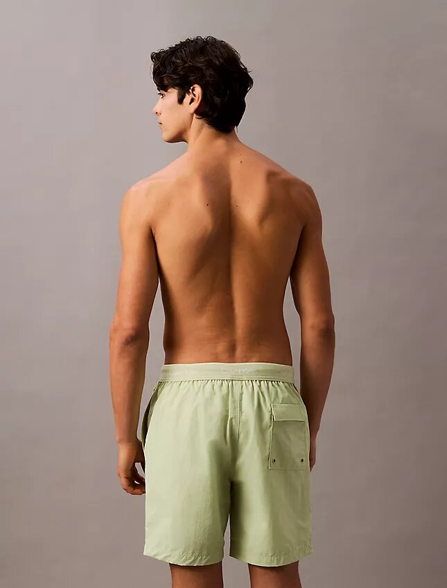Logo Waistband Swim Shorts Logo Waistband Swim Shorts
