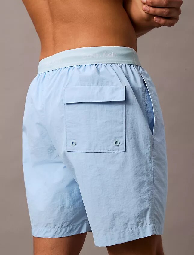 Logo Waistband Swim Shorts Logo Waistband Swim Shorts