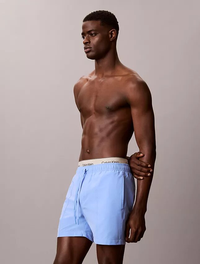 Logo Waistband Swim Shorts Logo Waistband Swim Shorts
