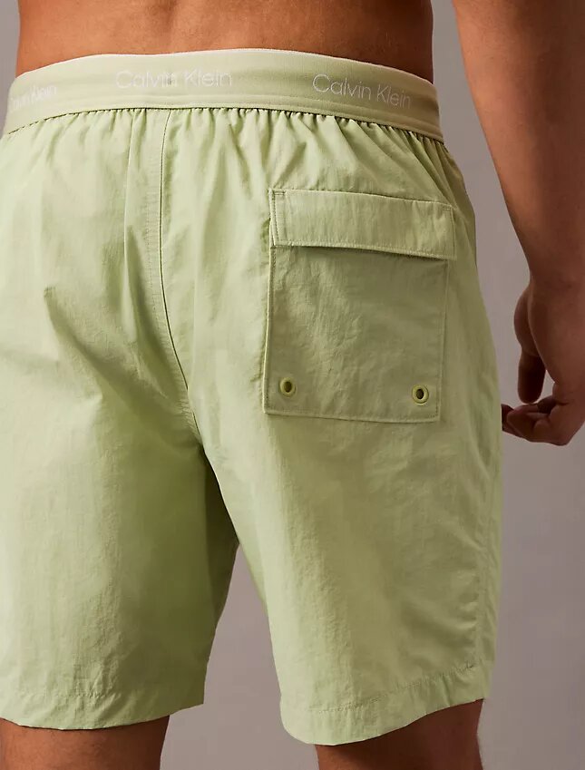 Logo Waistband Swim Shorts Logo Waistband Swim Shorts