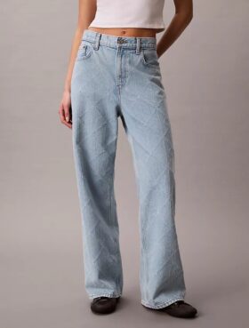 Low Rise Baggy Jeans