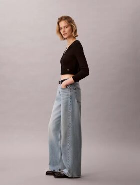 Low Rise Baggy Jeans
