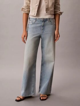 Low Rise Baggy Logo Jeans Low Rise Baggy Logo Jeans