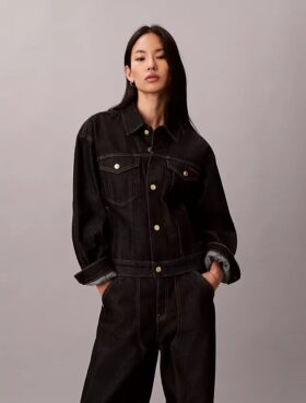Lunar New Year Denim Trucker Jacket